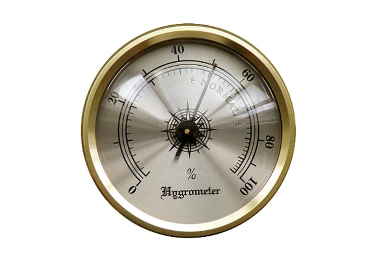 Prestige Import Group Prestige Watch Style Digital Cigar Humidor Hygrometers in Gold | Northwoods Humidors