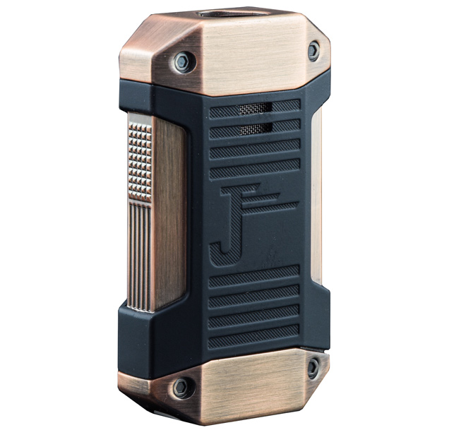Galleon (COPPER) - Single Action Triple Flame Torch - Large Gauge Punch & Fuel Window (COPPER/Black)