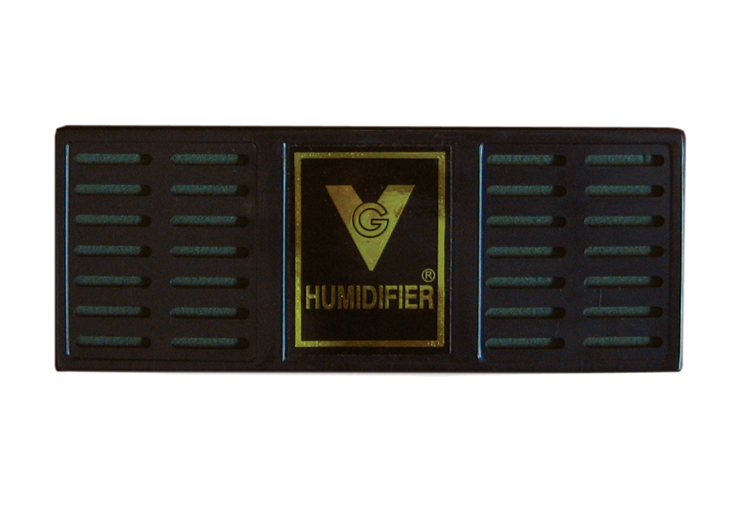 ''Humidifier 6.5'''' x 2.5'''' (75-150 Cigars) (BLACK) - Humidifier 6-1/2'''' x 2-1/2'''' Rectangle (BLACK)''
