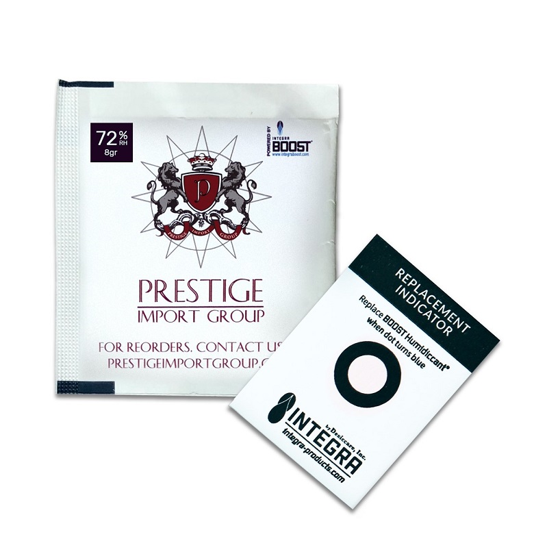 ''HuMidity Packets (8 GraM - 72% for Cigars) - 8 GraM HuMidity Packets - Display of 144 (72% for Ciga